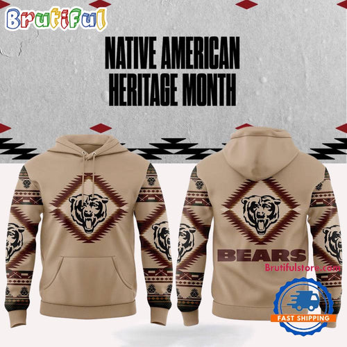 NFL Chicago Bears x National Native American Heritage Month Hoodie, TShirt, Sweatshirt