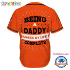 NFL Cincinnati Bengals Football Being A Daddy Father’s Day Baseball Jersey