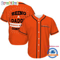 NFL Cincinnati Bengals Football Being A Daddy Father’s Day Baseball Jersey