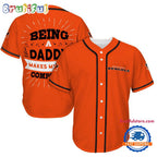 NFL Cincinnati Bengals Football Being A Daddy Father’s Day Baseball Jersey