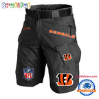 NFL Cincinnati Bengals Football Team Military Tactical Shorts