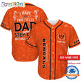 NFL Cincinnati Bengals I Have Two Titles Father’s Day Baseball Jersey