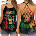 NFL Cincinnati Bengals Juneteenth 1865 They Not Like US Women’s Criss Cross Tank Top