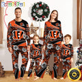 NFL Cincinnati Bengals Pajamas Flower Sports For Family Custom Name Pajamas