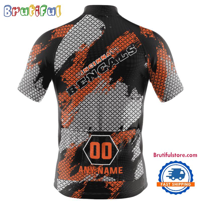 NFL Cincinnati Bengals Personalized Special Design Cycling Jersey