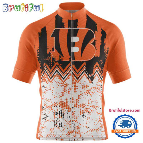 NFL Cincinnati Bengals Special Polka Dot Cycling Jersey