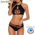 NFL Cincinnati Bengals Summer Beach Women’s Cami 2 Piece Bikini