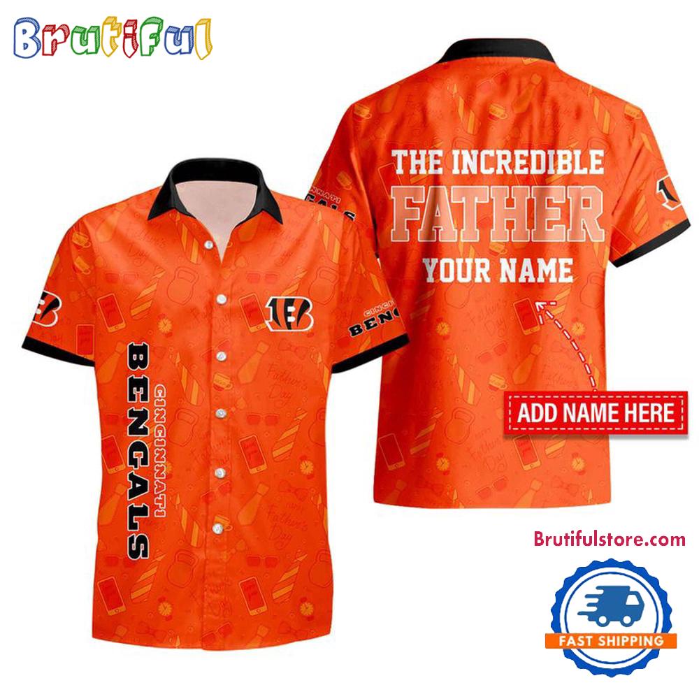 NFL Cincinnati Bengals The Increadible Father’s Day Hawaiian Shirt