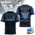 NFL Cincinnati Bengals US Navy 250th Anniversary 1775-2025 3D Shirt