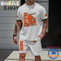 NFL Cleveland Browns 3D Printed T Shirt And Shorts Set