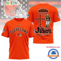 NFL Cleveland Browns Jesus In My Veins In My Heart All Over Print Shirt