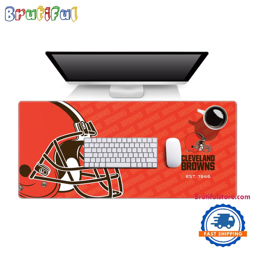 NFL Cleveland Browns Mouse Mats, Football Logo Series Desk Mouse Pad