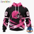 NFL Cleveland Browns Personalized Pink Fights Breast Cancer 2026 Design Hoodie, TShirt, Sweatshirt