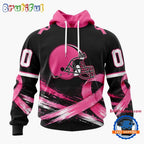 NFL Cleveland Browns Personalized Pink Fights Breast Cancer 2026 Design Hoodie, TShirt, Sweatshirt