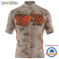 NFL Cleveland Browns Special Desert Camo Cycling Jersey, Custom Football Jersey Shirt