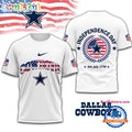 NFL Dallas Cowboys Football Team Independence Day New Design 3D Shirt