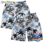 NFL Dallas Cowboys Football Team Logo Pattern Flamingo Hibiscus Summer Hawaiian Shirt And Beach Short