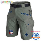 NFL Dallas Cowboys Football Team Military Tactical Shorts
