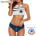 NFL Dallas Cowboys Football Team Women’s Cami 2 Piece Bikini
