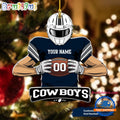 NFL Dallas Cowboys Special Football Game Player Christmas Ornament