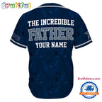 NFL Dallas Cowboys The Increadible Father Baseball Jersey