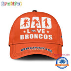 NFL Denver Broncos Dad Love Best Father’s Day Baseball Cap