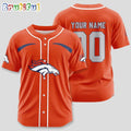 NFL Denver Broncos Limited Edition Personalized Baseball Jersey