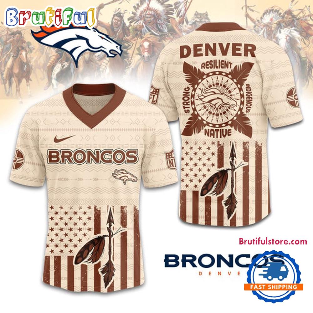 NFL Denver Broncos Native American 2025 Football Jersey
