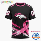 NFL Denver Broncos Personalized Pink Fights Breast Cancer 2026 Design Hoodie, TShirt, Sweatshirt