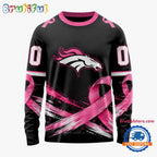 NFL Denver Broncos Personalized Pink Fights Breast Cancer 2026 Design Hoodie, TShirt, Sweatshirt