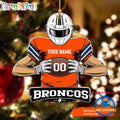 NFL Denver Broncos Special Football Game Player Christmas Ornament