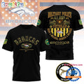 NFL Denver Broncos US Army Military Police Veteran 3D Shirt