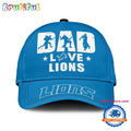 NFL Detroit Lions Dad Love Best Father’s Day Baseball Cap