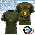 NFL Detroit Lions US Army Military Police Veteran All Over Print Shirt