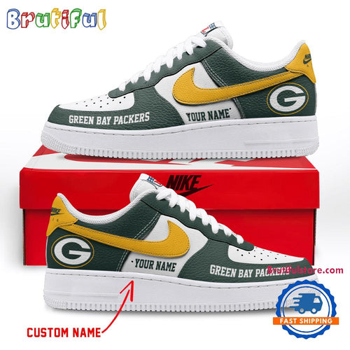 NFL Green Bay Packers Limited Edition Personalized Air Force 1 Shoes Sneaker
