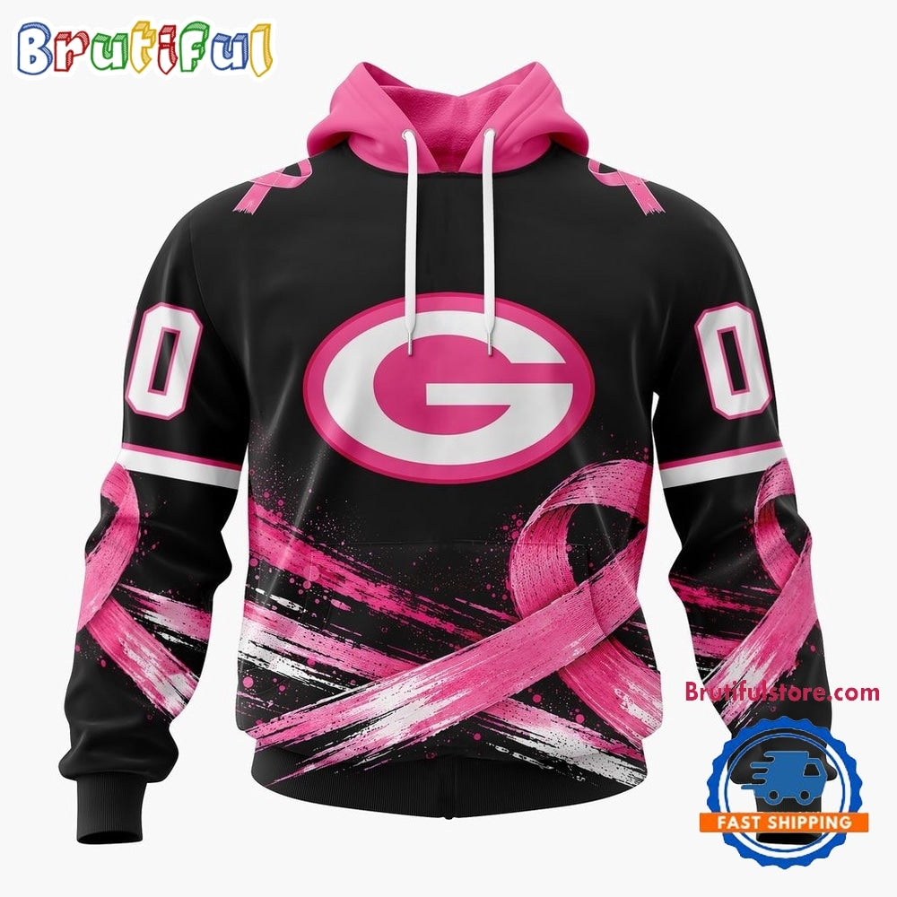 NFL Green Bay Packers Personalized Pink Fights Breast Cancer 2026 Design Hoodie, TShirt, Sweatshirt