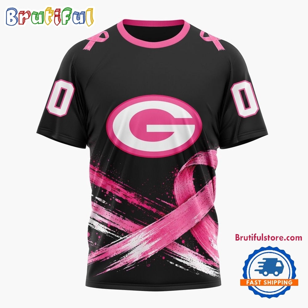 NFL Green Bay Packers Personalized Pink Fights Breast Cancer 2026 Design Hoodie, TShirt, Sweatshirt