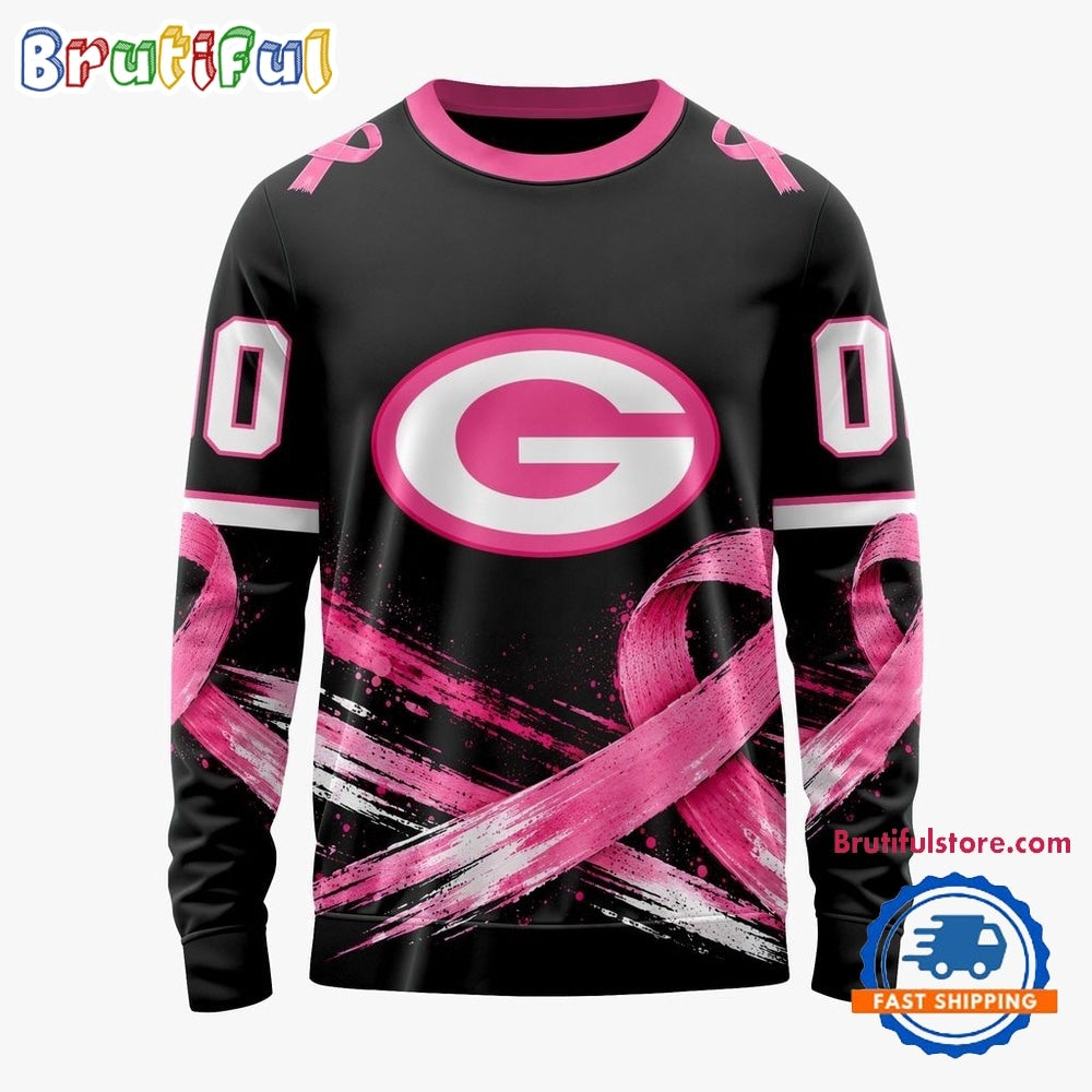 NFL Green Bay Packers Personalized Pink Fights Breast Cancer 2026 Design Hoodie, TShirt, Sweatshirt