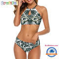 NFL Green Bay Packers Sport Trendy Summer Beach Women’s Cami 2 Piece Bikini