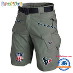 NFL Houston Texans Football Team Military Tactical Shorts