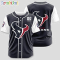 NFL Houston Texans Limited Edition Personalized Baseball Jersey
