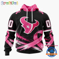 NFL Houston Texans Personalized Pink Fights Breast Cancer 2026 Design Hoodie, TShirt, Sweatshirt