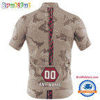 NFL Houston Texans Special Desert Camo Cycling Jersey