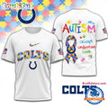 NFL Indianapolis Colts Autism Awareness Accept Understand Love All Over Print Shirt