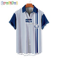 NFL Indianapolis Colts Classic Retro Mascot Line Summer Beach Hawaiian Shirt