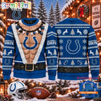 NFL Indianapolis Colts Funny Body Design Christmas Ugly Sweater