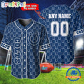 NFL Indianapolis Colts Logo Team Hologram Pattern Design Baseball Jersey