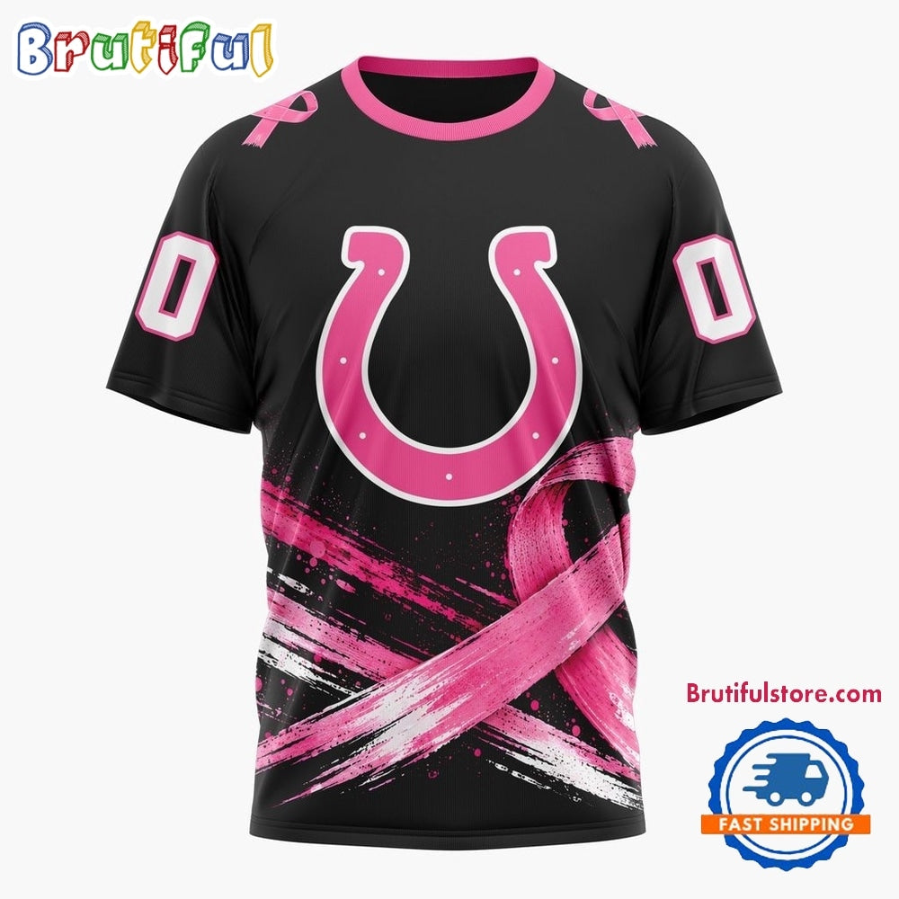 NFL Indianapolis Colts Personalized Pink Fights Breast Cancer 2026 Design Hoodie, TShirt, Sweatshirt