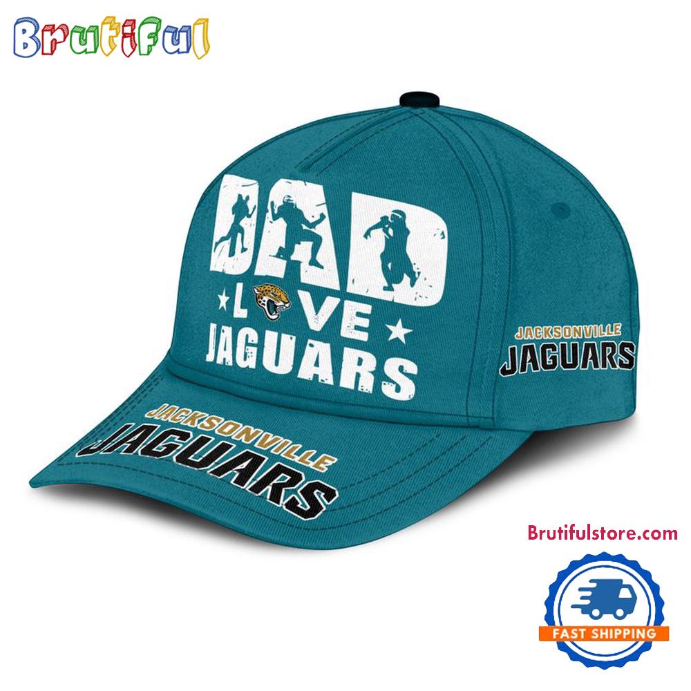 NFL Jacksonville Jaguars Dad Love Best Father’s Day Baseball Cap