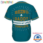NFL Jacksonville Jaguars Football Being A Daddy Father’s Day Baseball Jersey